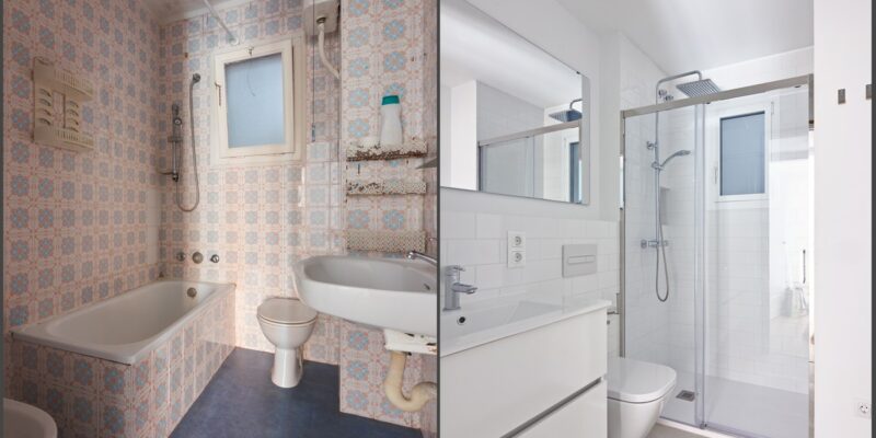 remont łazienki w centrum Krakowa